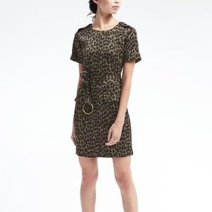 Banana Republic Leopard Print Dress-SZ S/P